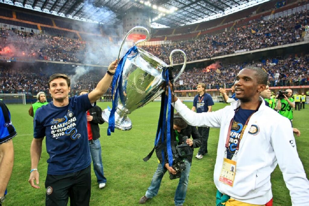 Samuel Eto'o Champions Inter