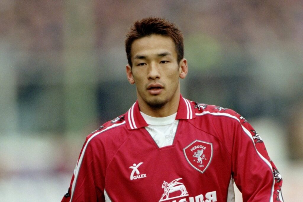 Hidetoshi Nakata al Perugia di Boskov